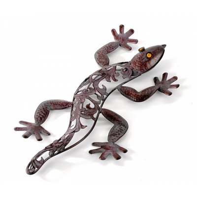 Lizard Outdoor Garden Wall Art 23cm x 42cm