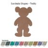 Sundeala Fun Shape Teddy