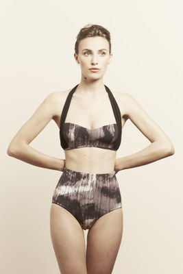 LARA DIGITAL PRINT HIGH WAISTED BRIEFS
