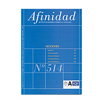 AFINIDAD. Revista de Qu&rsquo;mica Te&mdash;rica y Aplicada.