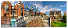 Harrow School from Druries Garden