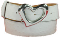 pewter heart belt buckle