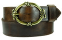 gold knot belt buckle