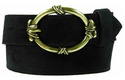 gold knot belt buckle