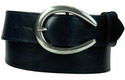 silver horseshoe belt buckle