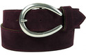 silver horseshoe belt buckle