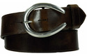 silver horseshoe belt buckle