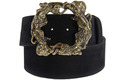 gold lion belt buckle