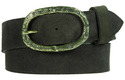 gold snakeskin belt buckle