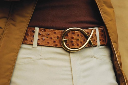 Brass twist buckle