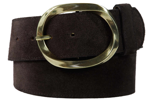 2" twisted gold belt buckle