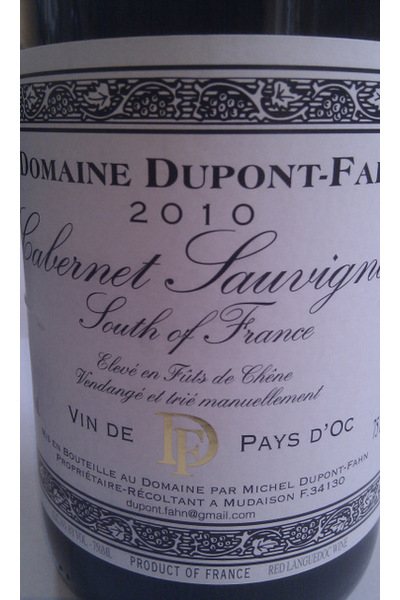 Domaine Dupont-Fahn Cabernet Sauvignon VDP d'Oc