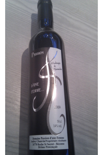 Vendanges de Novembre - Domaine Passion dune Femme (50cl)