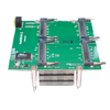 MikroTik Routerboard Daughterboard 604 adds 4 MiniPCI for RB532A RB600 & RB800