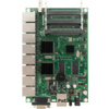 MikroTik Routerboard 493G 680MHz CPU 128MB RAM 9Gb LAN 3 MiniPCI L5 1 USB PoE 28V Max