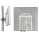 Radwin 2000 C ODU, Multi Frequency 2.4/5/6GHz 200Mbps Aggregate, Full-Duplex 25dBm, External N(F)
