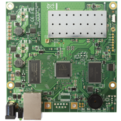 MikroTik Routerboard 711A 400MHz CPU 64MB RAM 1 LAN Integrated 802.11a/n 23dBm MMCX L4 PoE 28V Max