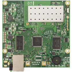 MikroTik Routerboard 711 400MHz CPU 32MB RAM 1 LAN Integrated 802.11a/n 23dBm MMCX L3 PoE 28V Max