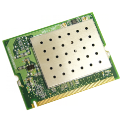(R52H) MikroTik MiniPCI 802.11 a/b/g 25dBm (2.X) 24dBm (5.X) U.FL Connector