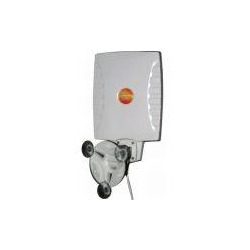 Poynting Window/wall mount 17 dBi antenna. 2 m low loss cable with SMA (m)