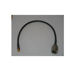 (CAB-011) Poynting HDF195 30cm cable with N-Type male to RP SMA