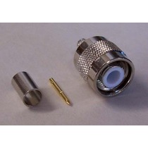 TNC male connector for RG58 or HDF195 - connector only - no fitting