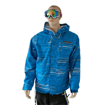 686 Smarty Command Jacket (CYAN STRIPE)