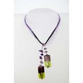 Lime & Purple Necklace N58