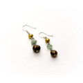 Gem Stone Earrings E116
