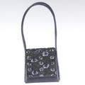 Vintage Beaded Bag Charcoal RB536
