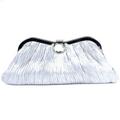 Large Silver Clutch Bag RB226