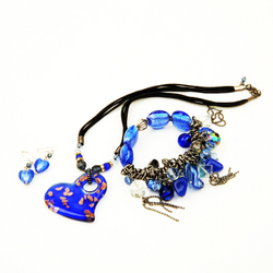 Heart Necklace Set JS14