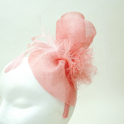 Hair Fascinator English Rose