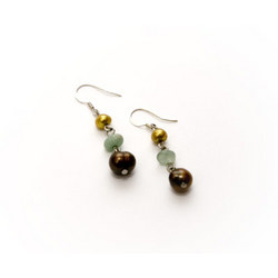 Gem Stone Earrings E116