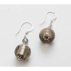 Smoky Grey Earrings E102