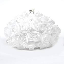 Rose Pouch Bag White RB18