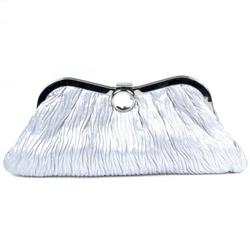 Large Silver Clutch Bag RB226