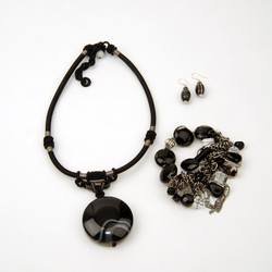 Black Agate Jewellrey JS20