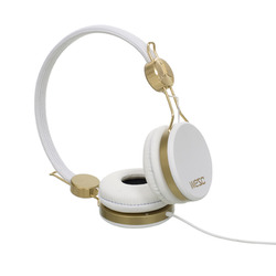 Banjo Golden WeSC Headphones - white