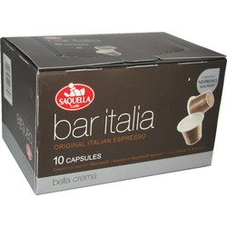 Saquella 'Bella Crema' Coffee Capsules (10 capsules) Nespresso Compatible