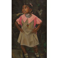 rekel, for my baby bro, acrylic on canvas, 2011, 30x18 inch, sabrina&copy;