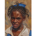 kishama, oil on canvas panel, 2010, 12x9 inch, jonathan gladding&copy;