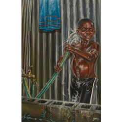 dylan, local ruba-dubin-a-tub, acrylic on canvas, 2011, 30x24 inch, sabrina&copy; , acrylic on canvas, 2011, 30x18 inch, sabrina&copy;
