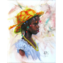 willia, oil on canvas, 2011, 14x11 inch, jonathan gladding&copy;