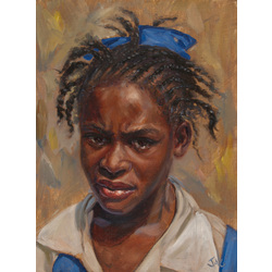 kishama, oil on canvas panel, 2010, 12x9 inch, jonathan gladding&copy;