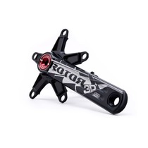 Rotor 3D+ Compact Crankset Rd BB30 Compact bcd110x5-black/black/red