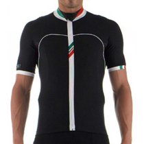 Santini H20 Short Sleeve Jersey black MD