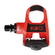 LOOK KEO Classic Pedals Cromo Axle w/ KEO Cleat Red & Black 140g