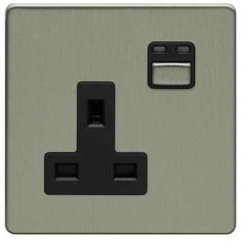 LightwaveRF 1 gang 13 amp Socket Switch