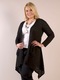 Black Waterfall Cardigan